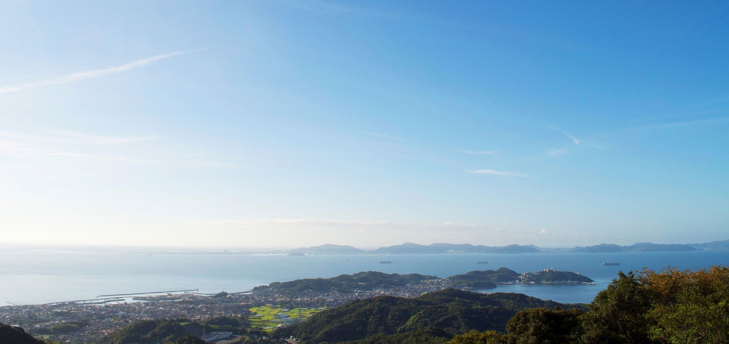 三河湾の風景