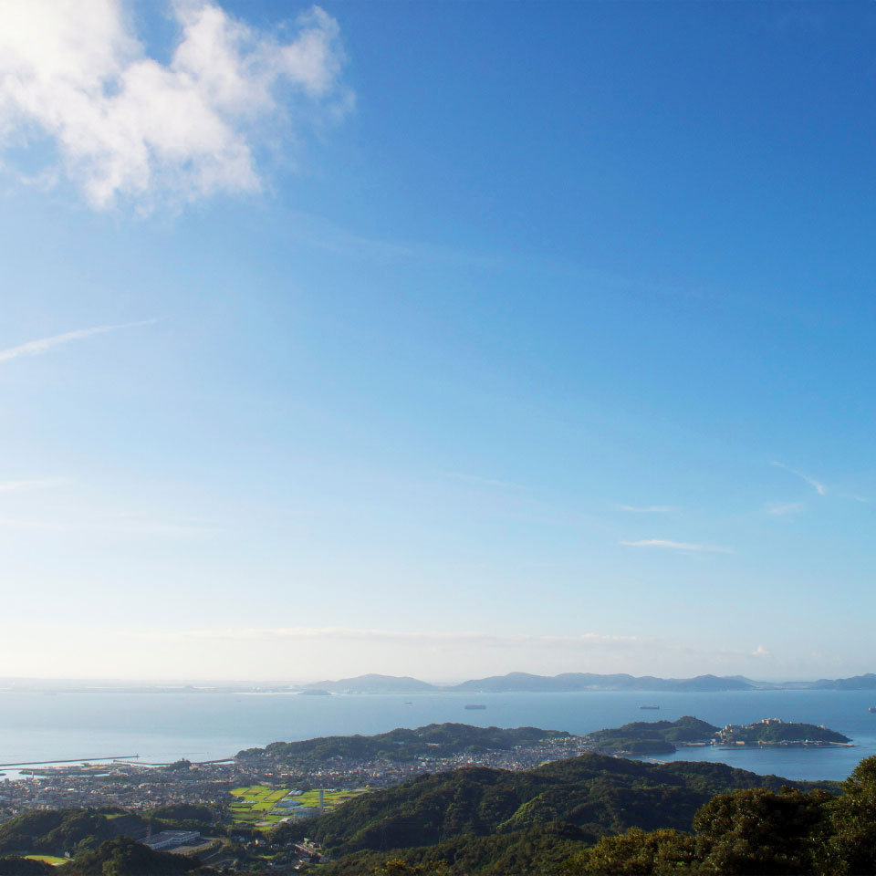 三河湾の風景